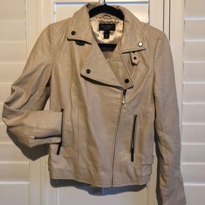 Victoria's Secret 100% Leather Motorcycle Jacket